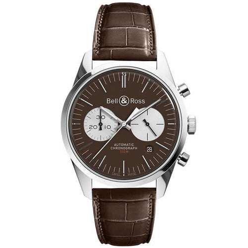 Bell & Ross Men's Officer Brown